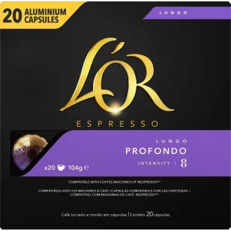 NESPRESSO PROFONDO KAPSLE 20ks LOR NESPRESSO PROFONDO KAPSLE 20ks LOR
