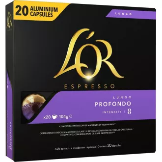NESPRESSO PROFONDO KAPSLE 20ks LOR NESPRESSO PROFONDO KAPSLE 20ks LOR