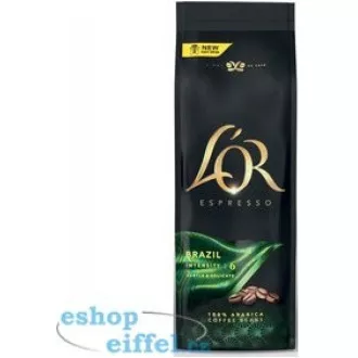 ESPRESSO BRAZ. 500G ZRNKOVÁ KÁVA LOR ESPRESSO BRAZ. 500G ZRNKOVÁ KÁVA LOR