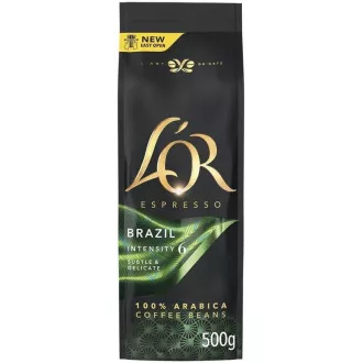 ESPRESSO BRAZ. 500G ZRNKOVÁ KÁVA LOR ESPRESSO BRAZ. 500G ZRNKOVÁ KÁVA LOR