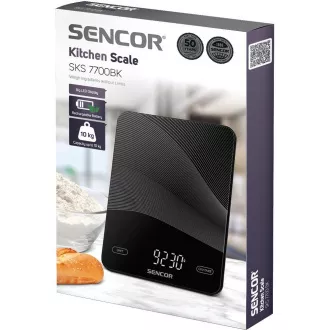 SKS 7700BK kuchyňská váha SENCOR SKS 7700BK kuchyňská váha SENCOR