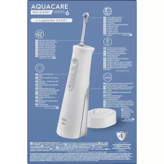 AQUACARE 6 PRO EXPERT ÚST. SPRCHA ORAL-B - Použité