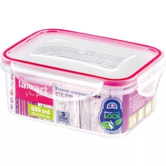 LT6007 DÓZA OBDELNÍK 550ML CLIP LAMART LT6007 DÓZA OBDELNÍK 550ML CLIP LAMART