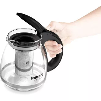 LT7027 KONVICE 1,5L ČERNÁ VERRE LAMART LT7027 KONVICE 1,5L ČERNÁ VERRE LAMART