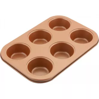 LT3091 6 MUFINŮ 26,5X18CM COPPER LAMART LT3091 6 MUFINŮ 26,5X18CM COPPER LAMART