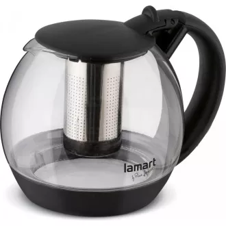 LT7058 KONVICE SKLO 2L ČERNÁ BULB LAMART LT7058 KONVICE SKLO 2L ČERNÁ BULB LAMART