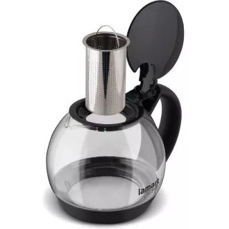 LT7058 KONVICE SKLO 2L ČERNÁ BULB LAMART LT7058 KONVICE SKLO 2L ČERNÁ BULB LAMART