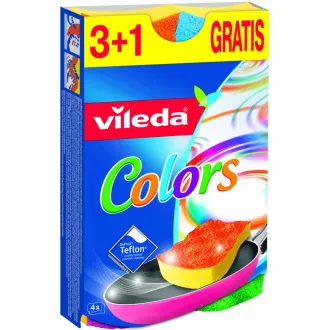 PUR ACTIVE COLORS HOUBIČKA 3+1KS VILEDA