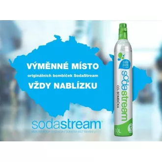 Bombička+CO2 samostatná CQC SODASTREAM Bombička+CO2 samostatná CQC SODASTREAM