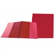 Složka A4 boční kapsy Plastik bordo