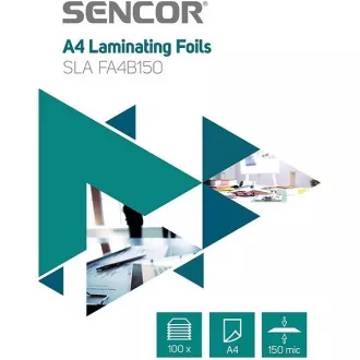 SLA FA4B150 Fólie A4 150mic 100ks SENCOR