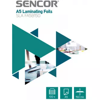 SLA FA5B150 Fólie A5 150mic 100ks SENCOR SLA FA5B150 Fólie A5 150mic 100ks SENCOR
