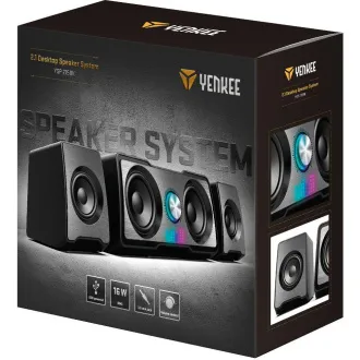 YSP 215 BK Desktop Speaker System YENKEE YSP 215 BK Desktop Speaker System YENKEE