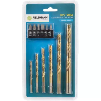 FDV 9004 Sada 12ks vrtáky,bity FIELDMANN FDV 9004 Sada 12ks vrtáky,bity FIELDMANN