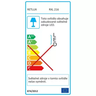 RXL 216 řetěz 500LED 50+5m CW TM RETLUX RXL 216 řetěz 500LED 50+5m CW TM RETLUX