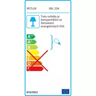 RXL 234 svícen 7LED WW TM RETLUX RXL 234 svícen 7LED WW TM RETLUX