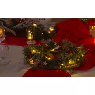 RXL 357 věnec chvojí 20LED WW RETLUX RXL 357 věnec chvojí 20LED WW RETLUX