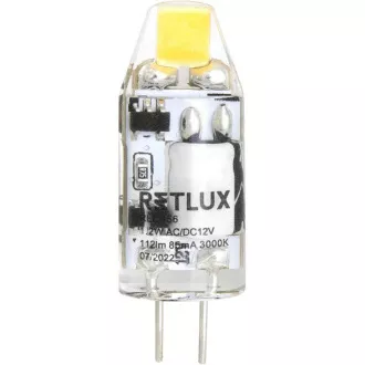 RLL 456 G4 1,2 W LED COB 12V WW RETLUX RLL 456 G4 1,2 W LED COB 12V WW RETLUX