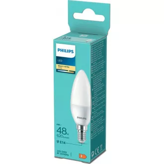 LED 48W B35 E14 WW FR ND PHILIPS LED 48W B35 E14 WW FR ND PHILIPS