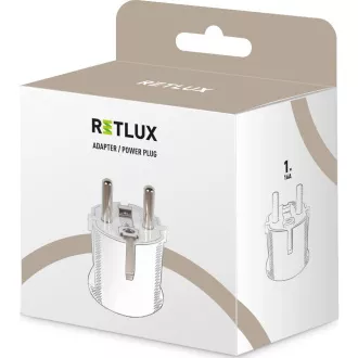 RPC 64 zástrčka 16A/250V bílá RETLUX RPC 64 zástrčka 16A/250V bílá RETLUX