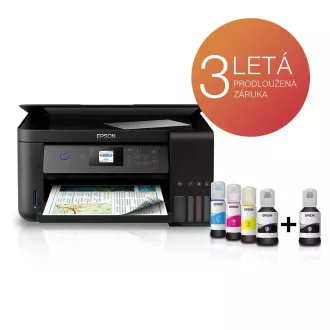 EPSON tiskárna ink EcoTank L4160, 3v1, A4, 33ppm, USB, Wi-Fi (Direct), LCD, SDreader EPSON tiskárna ink EcoTank L4160, 3v1, A4, 33ppm, USB, Wi-Fi (Direct), LCD, SDreader
