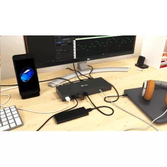 i-tec USB 3.0 / USB-C 5K Univerzální dokovací stanice