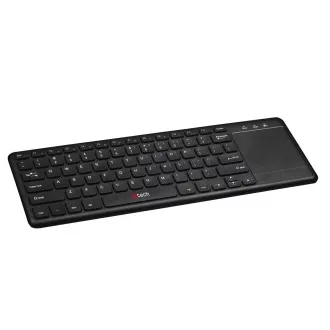 C-TECH klávesnice WLTK-01, bezdrátová s touchpadem, černá, USB C-TECH klávesnice WLTK-01, bezdrátová s touchpadem, černá, USB