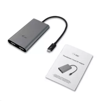 i-tec THUNDERBOLT 3 Dual DP Adapter/60Hz i-tec THUNDERBOLT 3 Dual DP Adapter/60Hz