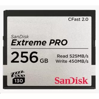 SanDisk CFAST 2.0 256GB Extreme Pro (525 MB/s VPG130) SATA SanDisk CFAST 2.0 256GB Extreme Pro (525 MB/s VPG130) SATA