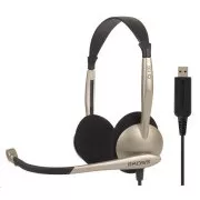 KOSS sluchátka CS100 USB, sluchátka s mikrofonem, bez kódu
