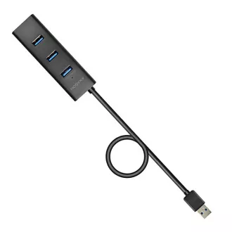 AXAGON HUE-S2BP, 4x USB 3.0 CHARGING hub, vč. AC adaptéru, kabel USB-A 1.2m AXAGON HUE-S2BP, 4x USB 3.0 CHARGING hub, vč. AC adaptéru, kabel USB-A 1.2m
