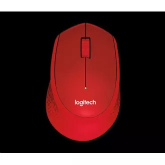 Logitech Wireless Mouse M330 Silent Plus, red Logitech Wireless Mouse M330 Silent Plus, red