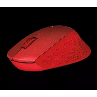 Logitech Wireless Mouse M330 Silent Plus, red Logitech Wireless Mouse M330 Silent Plus, red