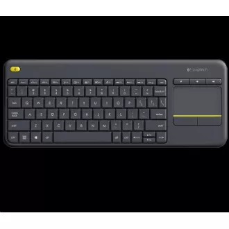 Logitech Wireless Keyboard Touch Plus K400 Plus, black, US