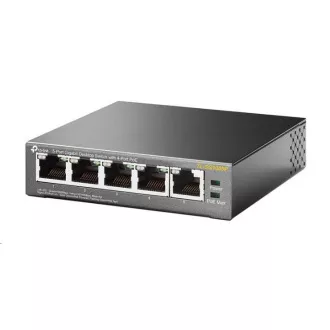 TP-Link switch TL-SG1005P (5xGbE, 4xPoE+, 65W, fanless) TP-Link switch TL-SG1005P (5xGbE, 4xPoE+, 65W, fanless)