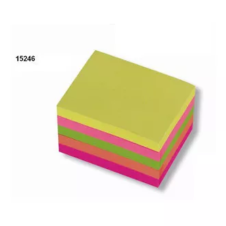 Bloček samolepící 51x38mm 5 neon barev 5x60 listů Concorde Bloček samolepící 51x38mm 5 neon barev 5x60 listů Concorde