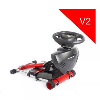 Wheel Stand Pro, stojan na volant a pedály pro Thrustmaster SPIDER, T80/T100, T150, F458/F430, červený Wheel Stand Pro, stojan na volant a pedály pro Thrustmaster SPIDER, T80/T100, T150, F458/F430, červený