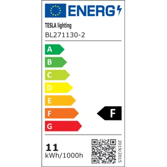 TESLA - LED BL271130-2, žárovka BULB E27, 11W, 1055lm