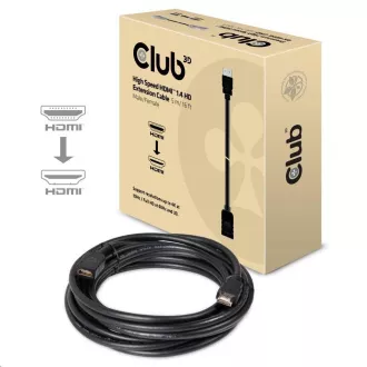 Club3D Kabel prodlužovací HDMI 1.4, 5m Club3D Kabel prodlužovací HDMI 1.4, 5m