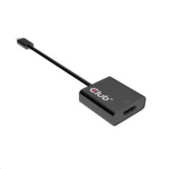 Club3D Adaptér aktivní USB 3.1 typ C na HDMI 2.0 UHD 4K60Hz HDR, 17cm Club3D Adaptér aktivní USB 3.1 typ C na HDMI 2.0 UHD 4K60Hz HDR, 17cm