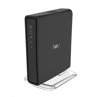 MikroTik hAP ac2 (RBD52G-5HacD2HnD-TC), 720MHz CPU, 128MB RAM, 5x LAN, 2.4+5GHz, Wi-Fi 802.11b/g/n/ac, vč. L4 MikroTik hAP ac2 (RBD52G-5HacD2HnD-TC), 720MHz CPU, 128MB RAM, 5x LAN, 2.4+5GHz, Wi-Fi 802.11b/g/n/ac, vč. L4