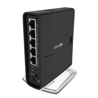 MikroTik hAP ac2 (RBD52G-5HacD2HnD-TC), 720MHz CPU, 128MB RAM, 5x LAN, 2.4+5GHz, Wi-Fi 802.11b/g/n/ac, vč. L4 MikroTik hAP ac2 (RBD52G-5HacD2HnD-TC), 720MHz CPU, 128MB RAM, 5x LAN, 2.4+5GHz, Wi-Fi 802.11b/g/n/ac, vč. L4