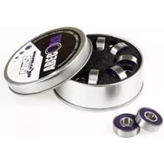 Náhradní ložiska NEX ABEC-9 RS Carbon v boxu, 8ks Náhradní ložiska NEX ABEC-9 RS Carbon v boxu, 8ks