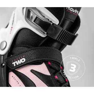 Kolečkové brusle Movino Cruzer Two, Pink, 38-41 Kolečkové brusle Movino Cruzer Two, Pink, 38-41