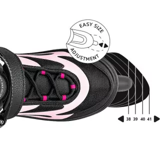 Kolečkové brusle Movino Cruzer Two, Pink, 38-41 Kolečkové brusle Movino Cruzer Two, Pink, 38-41