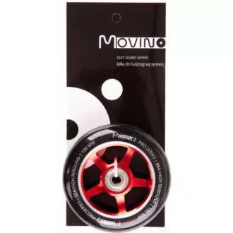 Náhradní MOVINO kolečka na freestyle koloběžku 100mm, PP, 2 ks, Červená Náhradní MOVINO kolečka na freestyle koloběžku 100mm, PP, 2 ks, Červená