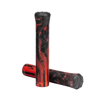 Náhradní grip na řídítka freestyle koloběžky TPR Grip (EDGE Black-red), 2ks Náhradní grip na řídítka freestyle koloběžky TPR Grip (EDGE Black-red), 2ks