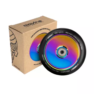 Náhradní MOVINO kolečka na freestyle koloběžku 120mm, hliník, Kraken 2 ks, Rainbow Náhradní MOVINO kolečka na freestyle koloběžku 120mm, hliník, Kraken 2 ks, Rainbow