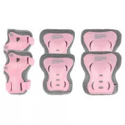 Set chráničů SP PROTECTOR, růžovo-šedé, S