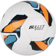 Fotbalový míč Bullet Sports vel. 5, bílo-oranžový